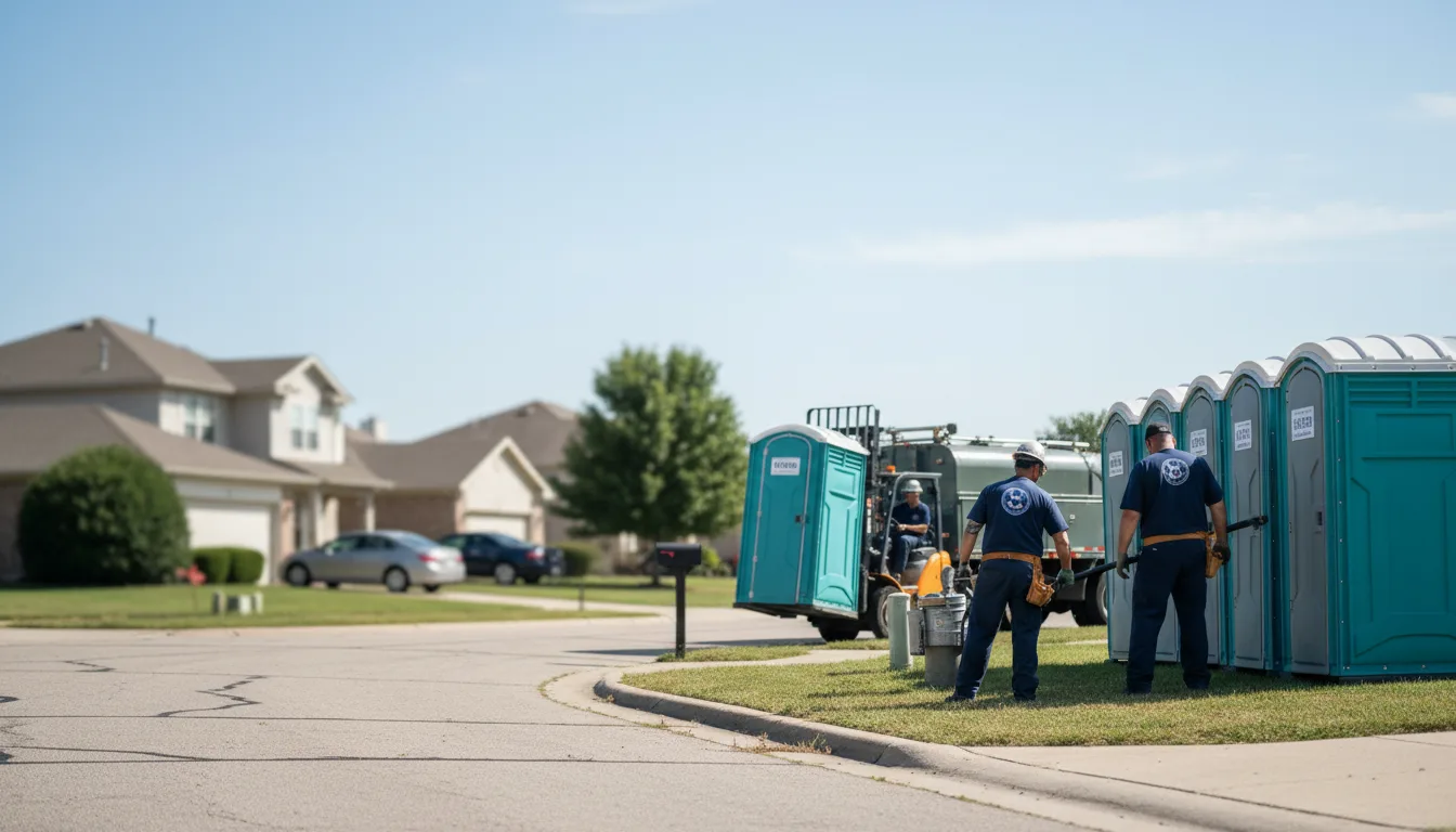 Porta Potty Rental in Olney, IL near me